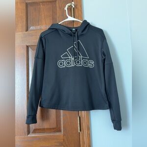 Adidas Black Pullover Hoodie